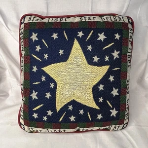 Tapestry Pillow Star Light Children Decor Nursery Rhyme - Picture 1 of 3