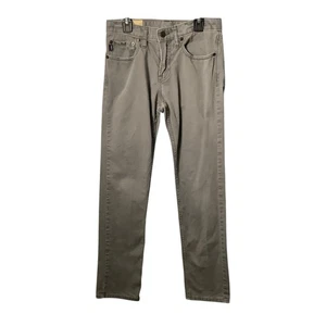 Abercrombie Kids Grey Cotton Pants Size 14 Slim Fit Boys 5-Pocket Style - Picture 1 of 7