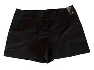 7th Avenue Design Studio Women's Shorts Size 8 Black NWT - Picture 1 of 16