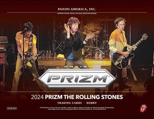2025 Panini Prizm ROLLING STONES Complete Base Set 1-100 In Hand Ready to Ship - Picture 1 of 1