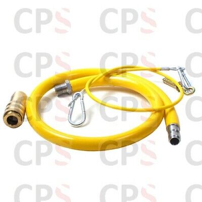 Catering Hose Commercial Yellow Gas Catering Pipe Hose 1/2  3/4  By 1m Or 1.5m  • 31.99£