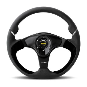 MOMO Motorsport Nero Steering Wheel Black Leather and Suede, 350mm - NER35BK0B - Picture 1 of 1