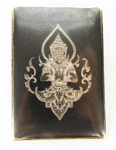 Big, Beautiful Vintage Alex & Co Sterling and Black Brooch Made in Siam - Picture 1 of 3