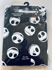 Nightmare Before Christmas PEVA Tablecloth Disney Jack Skellington 52" x 70" New - Picture 1 of 4