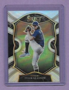 TYLER GLASNOW - TAMPA BAY RAYS - 2021 SELECT - SILVER CONCOURSE PRIZM - KILLER! - Picture 1 of 2
