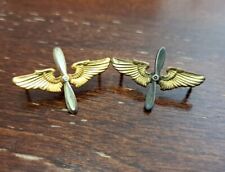 2 Lot Of U.S. Army Aviation commissioned officer branch insignia Pins
