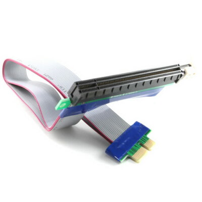 PCI-E Express 1X to 16X Slot Riser Card Exten...