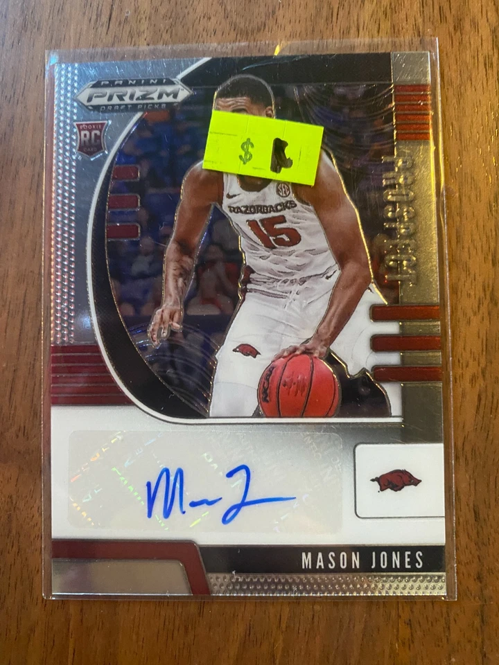 A58,086 - 2020-21 Panini Prizm Draft Picks Prospect Autographs #59 Mason Jones - Image 1 of 1