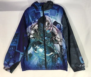 CYBORG Tango Hotel X DC Comics Windbreaker Full Zip Kapuzenjacke Gr. L - Bild 1 von 13