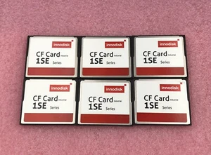 INNODISK 1SE Series CF Cards, 6 pieces, Industrial CF Flash cards 2GB. - Picture 1 of 4
