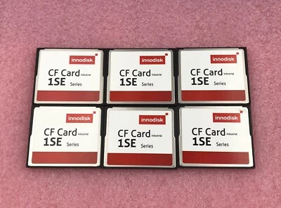 INNODISK 1SE Series CF Cards, 6 pieces, Industrial CF Flash cards 2GB. - Image 1 of 4