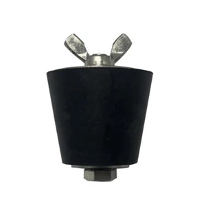 Enchufe de expansión de goma cónico de 40 mm 1,5" enchufe para tuberías de piscina 40 mm - Imagen 1 de 5