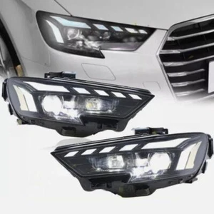 Fit AUDI A3 S3 17-20 1Pair LED Composite Headlamp Assembly Projector Headlights - Picture 1 of 8