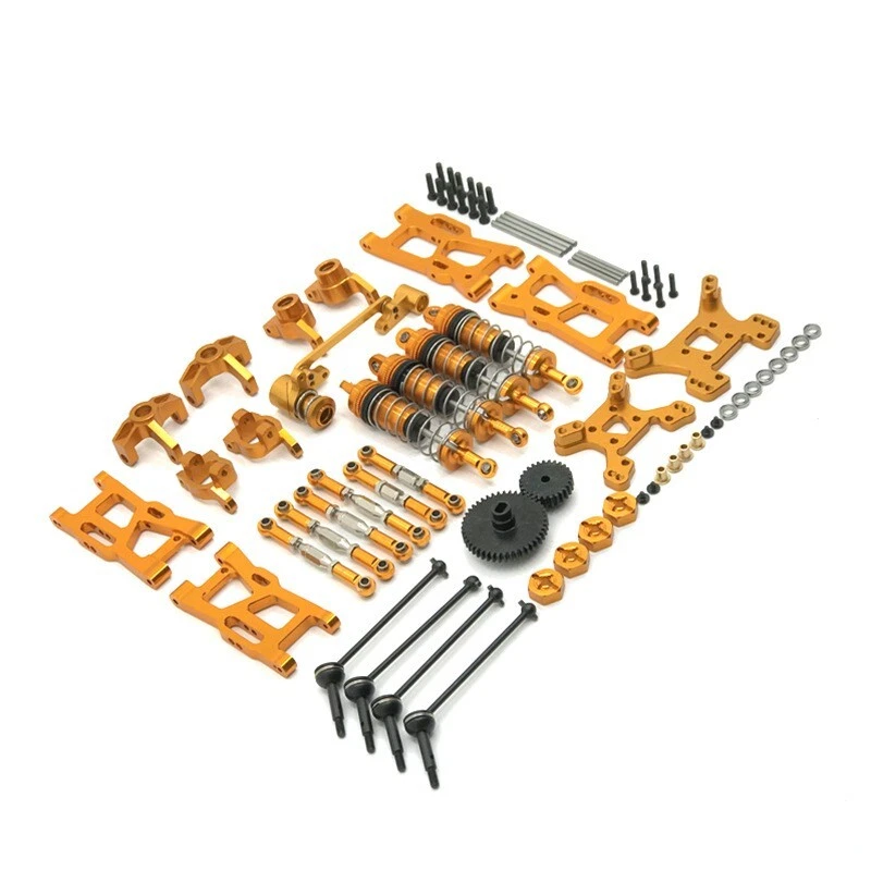 Metal Arm/Shock Absorber Set For Wltoys 1/12 124019 144010 144002 144001 Rc Car - Image 1 of 1