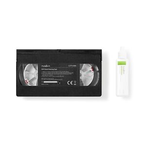 VHS Kopfreinigungsband Reinigungskassette Videokopf Reinigung Videorecorder 20ml