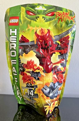 Lego PYROX (44001) Hero Factory - BRAIN ATTACK - New Sealed Bag RETIRED - Image 1 of 4