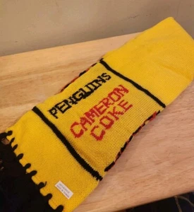 (NEW)Vintage Pittsburgh Penguins Winter Scarf NHL Cameron Coke Giveaway.(NEW) - Picture 1 of 4