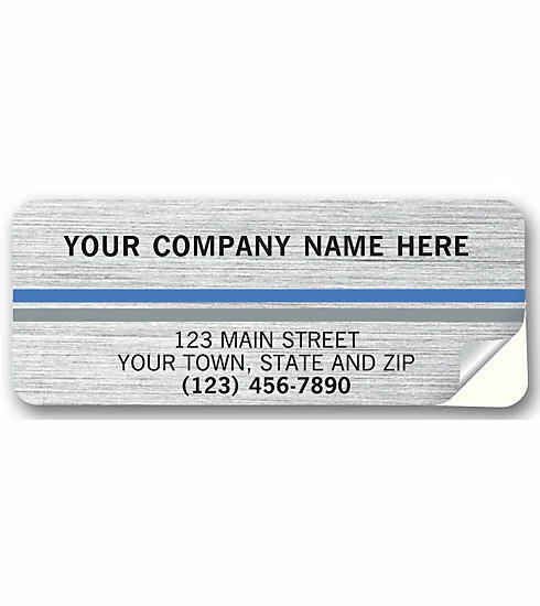 1000 Metallic Address and I.D. Labels, NEBS/Deluxe # 333-1 - Image 1 of 1