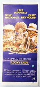 Lucky Lady Gene Hackman, Liza Minnelli, Burt Reynolds Original 1975 Australiano - Imagen 1 de 1