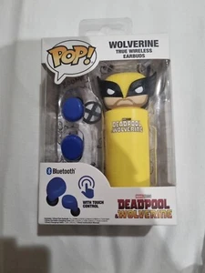 Cuffie auricolari wireless Deadpool e Wolverine Funko Pop nuove sigillate Marvel - Foto 1 di 3