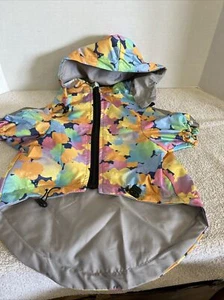 Dog Raincoat Waterproof Multicolor XLarge - Picture 1 of 7