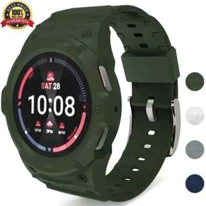 Silicone Strap+Rugged Protective Case for Samsung Galaxy Watch 7/6/5/4 40/44mm - Picture 1 of 19
