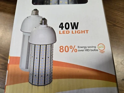 RoHS 40W LED Corn Street Light Aluminium - Indoor Outdoor Street Light - Image 1 of 4