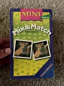 Coppie di immagini Ravensburger vintage mix & match divertimento - gioco di memoria per bambini animali - Foto 1 di 3