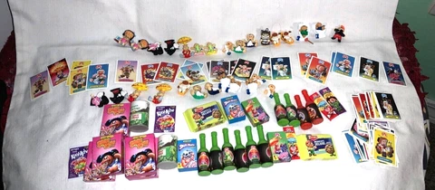Garbage Pail Kids GPK Micro Collection FIGURES Groceries CARDS Lot of 140! WOW! Cover