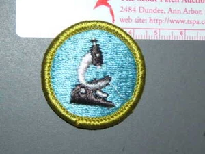 Insignia de mérito de Boy Scout General Science aprox. '76-'02 3071M - Imagen 1 de 1