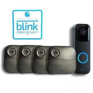 Blink 5 Camera Whole Home 4th Gen Security System Bundle with HD Video Doorbell - Picture 1 of 24
