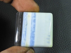 48Cts. Natural Blue Opal Octagon Crystal Cabochon Loose Gemstone 29X30MM - Picture 1 of 9