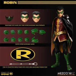 Figura de acción limitada coleccionable Mezco Toys Robin 1/12 nueva en stock - Imagen 1 de 20