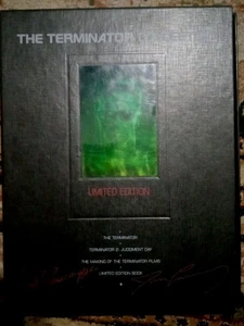 VTG The Terminator Collection Limited Edition 3 VHS Collectors Book T2 Arnold  - Picture 1 of 4