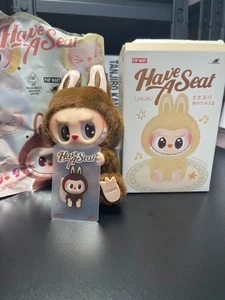 Pop Mart Labubu Have A Seat - DuoDuo (Secreto) Peluche Vinilo - Caja Abierta, Bolsa Abierta - Imagen 1 de 5
