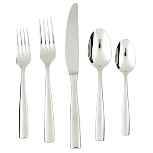 Lucca 18/10 Stainless Steel Flatware, 5 Piece Place Setting, Service for 1 - Picture 1 of 8