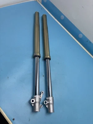 2006 05-07 Honda CR85RB Front End Forks Suspension Shocks - Image 1 of 4
