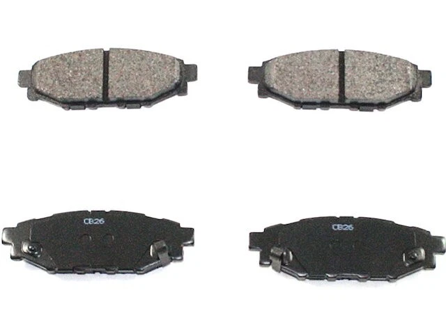 Rear Brake Pad Set For 2008-2023 Subaru Impreza 2009 2010 2011 2012 2013 KR314ZQ - Image 1 of 1