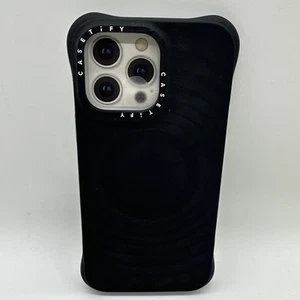 CASETiFY Ripple Case MagSafe Apple iPhone 16 Pro Max - Black - Picture 1 of 6