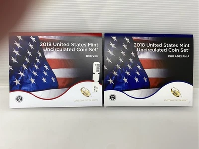 2018 Uncirculated Coin Set U.S Mint with Certificate of Authenticity - Image 1 of 4