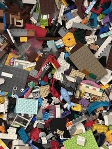 LEGO LBS LOT Parts Pieces Loose Bulk Mixed Lot Bright Unique Colors Over 5 LBS - Picture 1 of 11