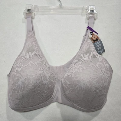NWT Bali Breathe Cotton Modal Wireless T-Shirt Bra Sz 2X Almond Full Coverage. - Image 1 of 4