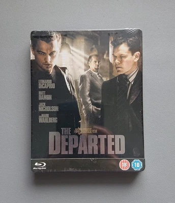 The Departed - Blu Ray Steelbook - UK - Brand New / Sealed - Image 1 of 3