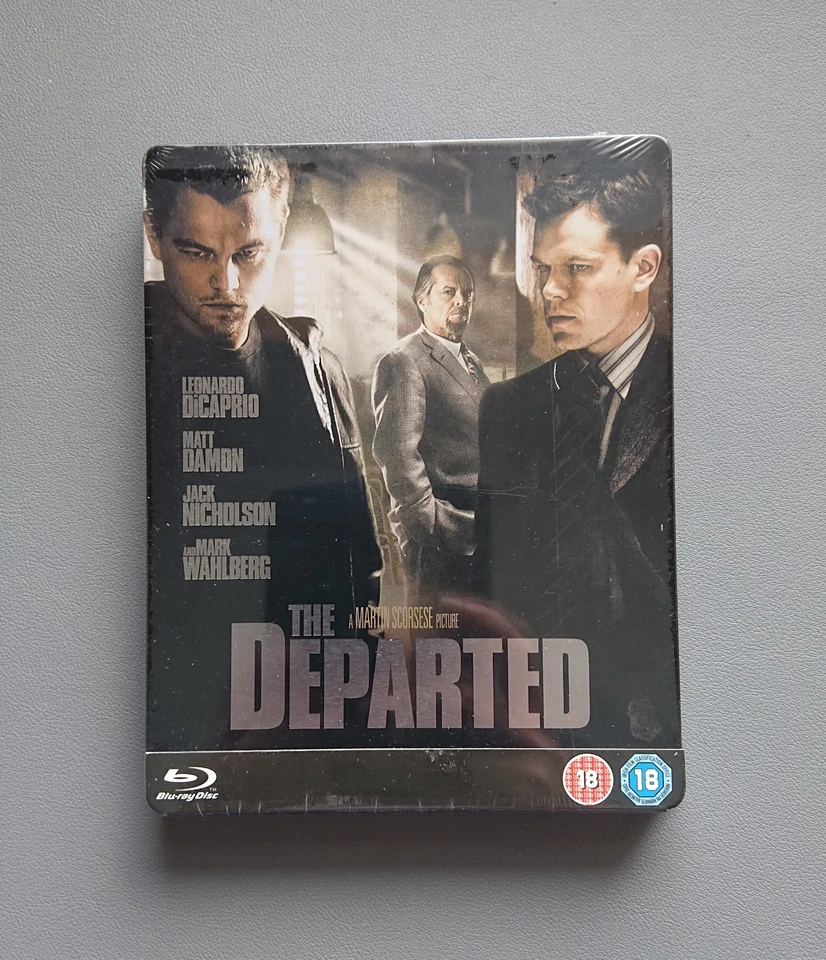 The Departed - Blu Ray Steelbook - UK - Brand New / Sealed - Image 1 of 3