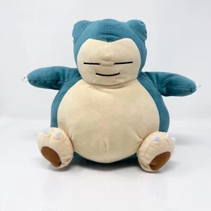 Juguete de Peluche Snorlax Pokémon 12" Alto x 13" Ancho Peluche Azul Tostado Muñeca Suave - Imagen 1 de 9