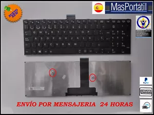 Keyboard Spanish New Laptop Toshiba Satellite Pro A50-D G83C000GJ5ZB TEC49 - Picture 1 of 1