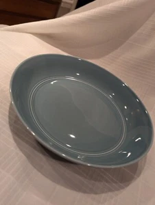 Cassa Barrel HUE BLUE pasta zuppa ciotola bassa AARON PROBYN 9-1/4" fuori produzione 2020 - Foto 1 di 4