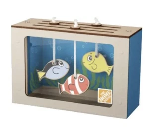Brand New Home Depot Kid’s Workshop Fish Tank  with Pin - BNIP - Picture 1 of 2