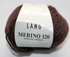 Lang Yarns Merino 120 100% Virgin Wool 34.0368 Brown 50gr 120m