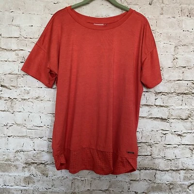 Prenda deportiva Nanette Lepore Play para mujer talla M manga corta dobladillo ventilado Foto 1 de 4